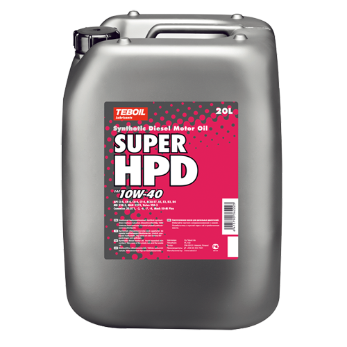 Teboil Super HPD 10W-40, 20 L